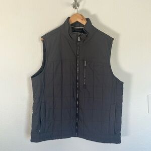 Men's Orvis Classic Collection Quilted Performance Vest Size Large in Gray